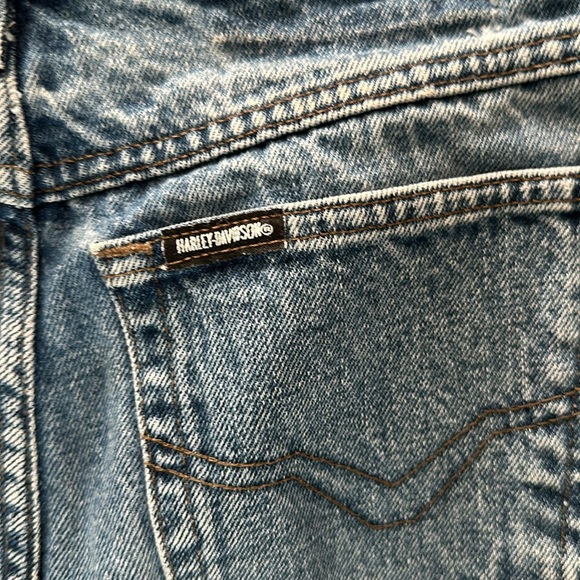 Harley Davidson jeans size 12 tall. - Picture 5 of 7